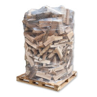 1,6 SRM Buche 33 cm Brennholz im Netzgebinde | Made in...