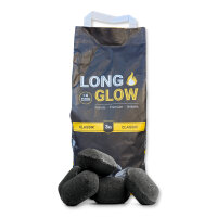 12 kg Long Glow Klassik Premium Grillbriketts | Made in Germany