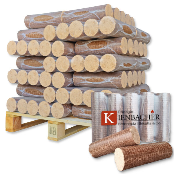 Nestro Hartholzbriketts 200 kg aus Buche & Eiche