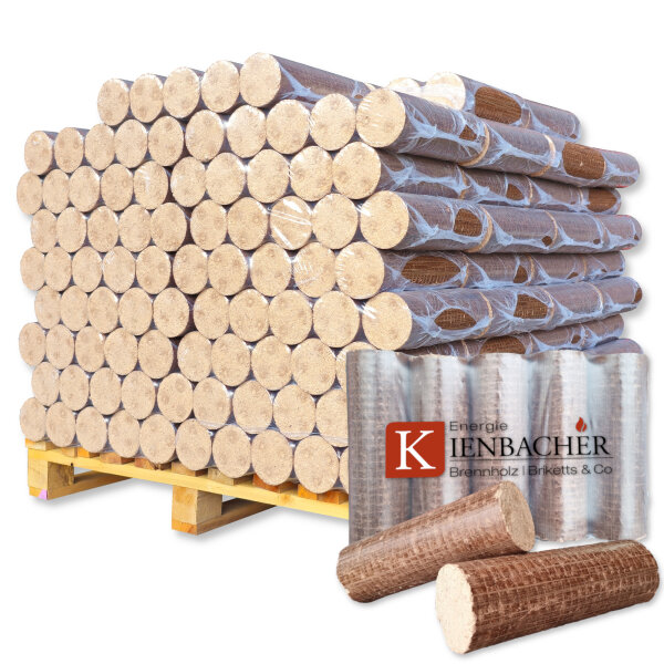 Nestro Hartholzbriketts 700 kg aus Buche & Eiche