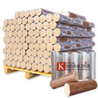 Nestro Hartholzbriketts 700 kg aus Buche & Eiche