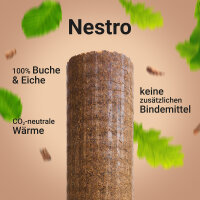 Nestro Hartholzbriketts 960 kg aus Buche & Eiche