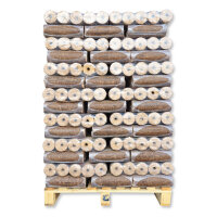Nestro Hartholzbriketts 960 kg mit Zugloch aus Buche