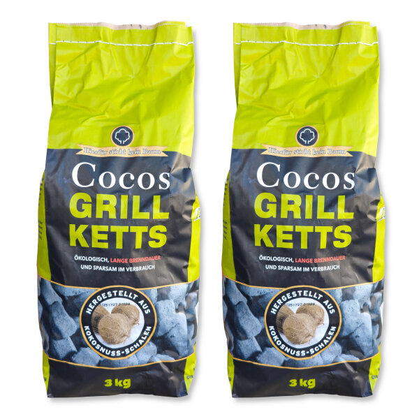 Cocos Grillbriketts 6 kg