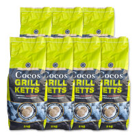 21 kg Cocos Grillbriketts