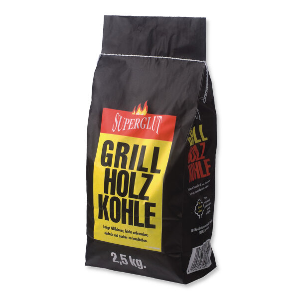 Grill Holzkohle Superglut 15 kg