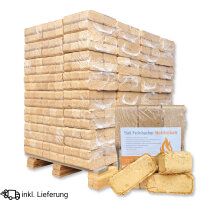 RUF Mischholzbriketts 960 kg Made in Bavaria inkl....