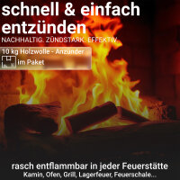 10 kg Holzwolle - Anzünder | Made in Germany