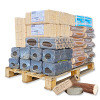 Brikett-Mischpalette 500 kg❗️SONDERAKTION❗️