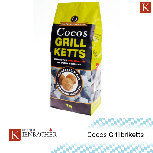Cocos Grillbriketts